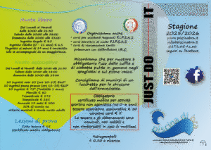 Brochure delle attività della stagione 25-26